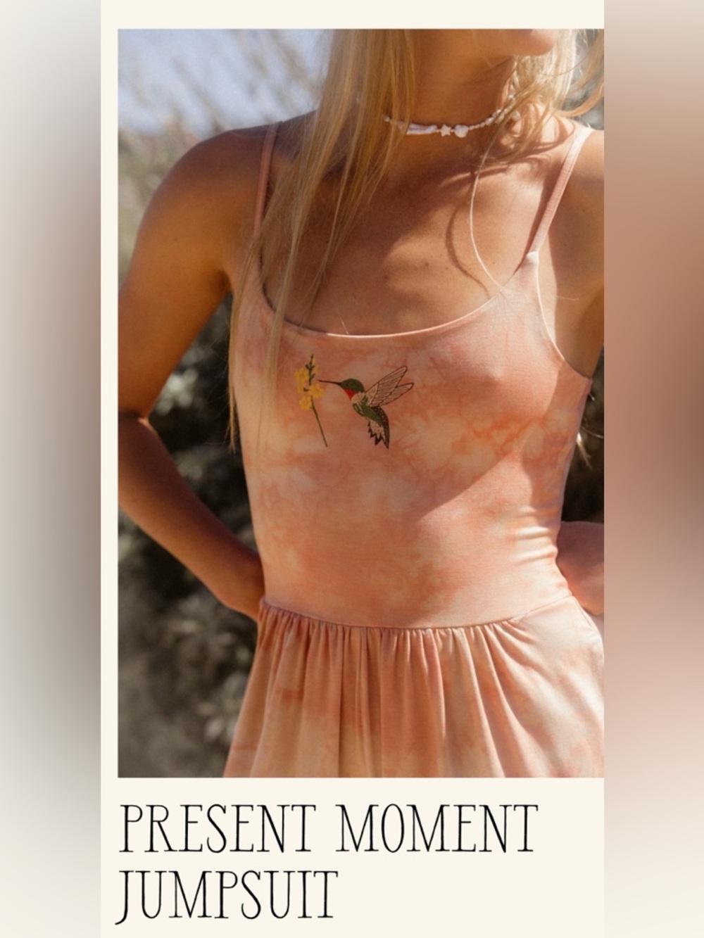 Purusha People NIB Present Moment Jumpsuit